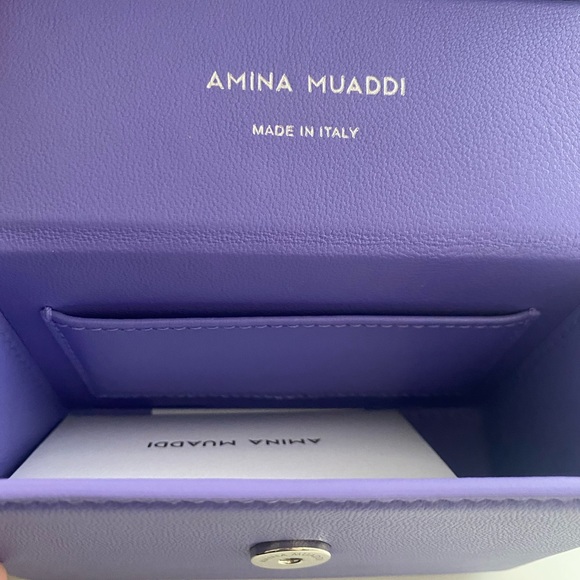 AMINA MUADDI Superamini Pernille Nappa Bag - Picture 8 of 15